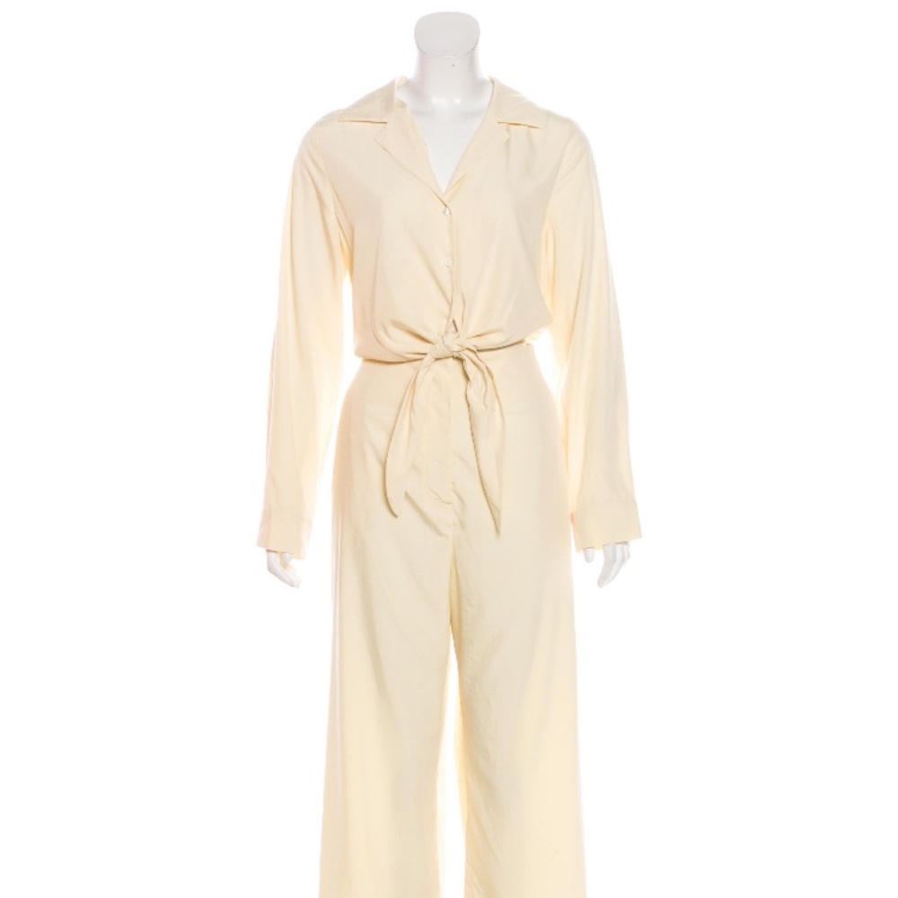 Nanushka Tie-Front Jumpsuit - Picture 2 of 6